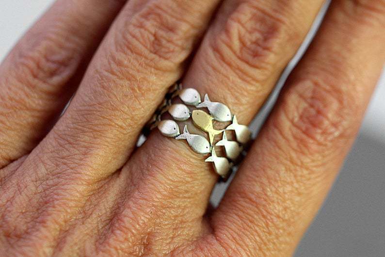 Oro Anillo romántico para momentos especiales