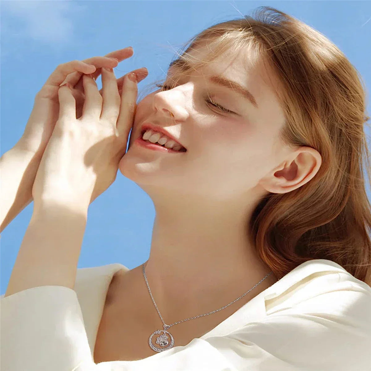 Plata Collar elegante para toda ocasión