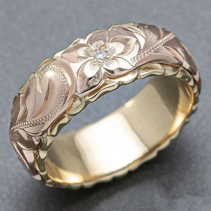 Oro Anillo romántico para momentos especiales